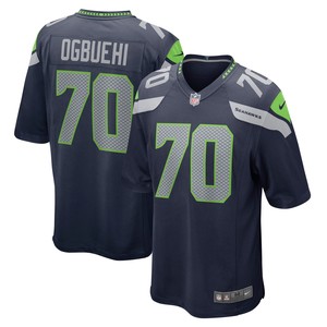 Cedric Ogbuehi Seattle Seahawks Game Player Jersey - College Navy Nfl