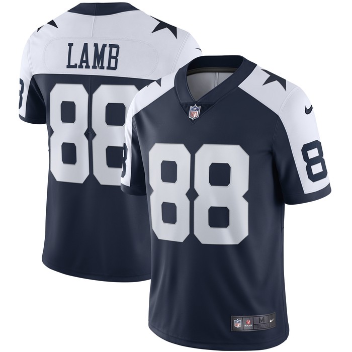 Ceedee Lamb Dallas Cowboys Alternate Vapor Limited Jersey - Navy Nfl - Cocomos