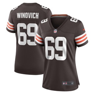 Chase Winovich Cleveland Browns Womens Game Jersey - Brown Nfl