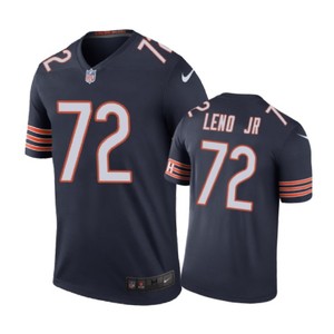 Chicago Bears #72 Charles Leno Jr. Nike Color Rush Navy Jersey