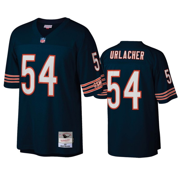 Chicago Bears Brian Urlacher Navy Legacy Replica Jersey