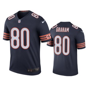 Chicago Bears Jimmy Graham Navy Color Rush Legend Jersey - Mens