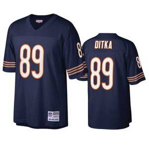 Chicago Bears Mike Ditka Navy Legacy Replica Jersey - Cocomos