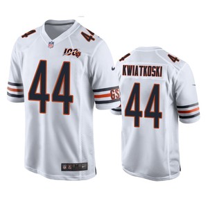 Chicago Bears Nick Kwiatkoski White 100th Season Game Jersey - Men