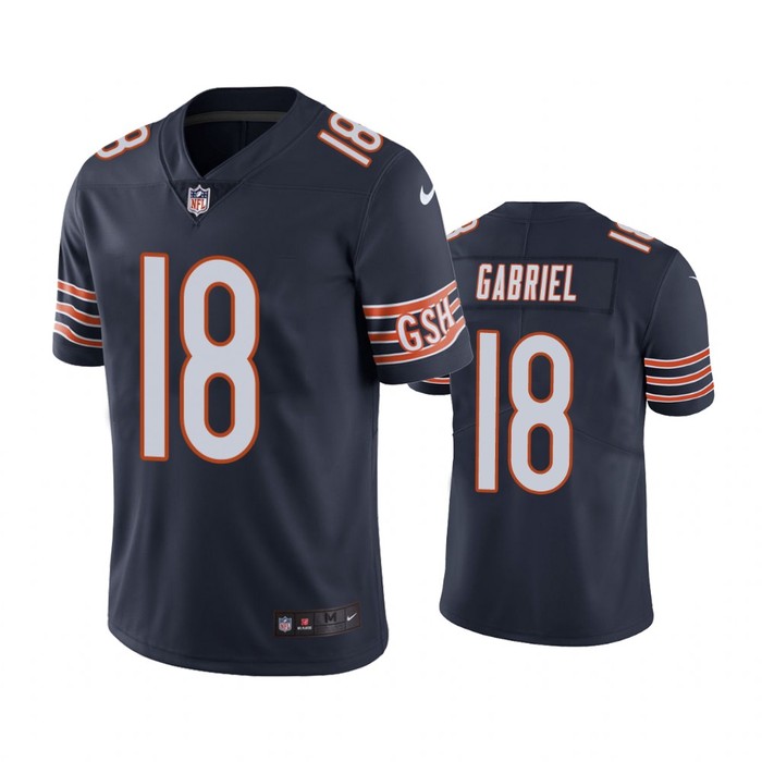 Chicago Bears Taylor Gabriel Navy Nike Color Rush Limited Jersey - Cocomos