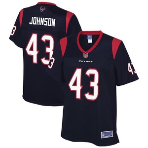 Chris Johnson Houston Texans Nfl Pro Line Womens Team Player Jersey - Navy - Cocomos