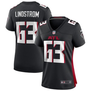 Chris Lindstrom Atlanta Falcons Womens Game Jersey - Black Nfl - Cocomos