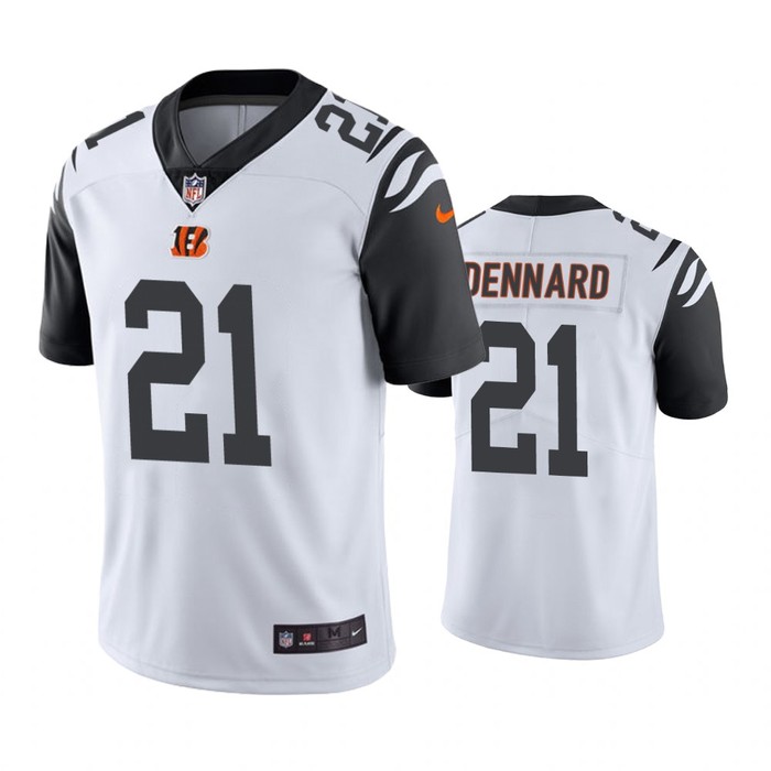 Cincinnati Bengals Darqueze Dennard White Nike Color Rush Limited Jersey - Cocomos