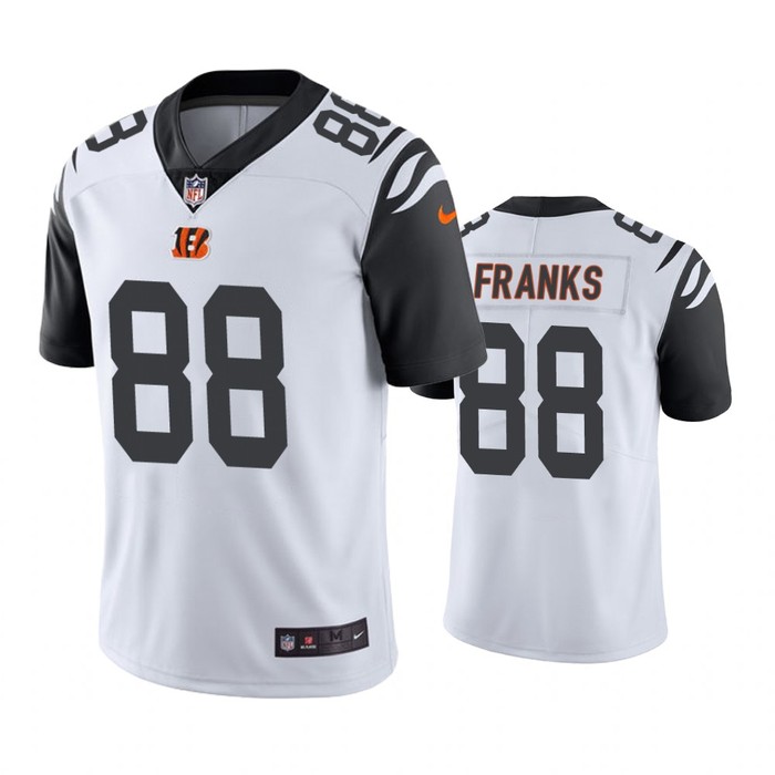 Cincinnati Bengals Jordan Franks White Nike Color Rush Limited Jersey - Cocomos