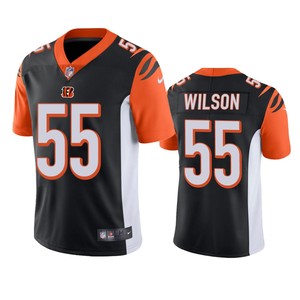 Cincinnati Bengals Logan Wilson Black Vapor Limited Jersey - Cocomos