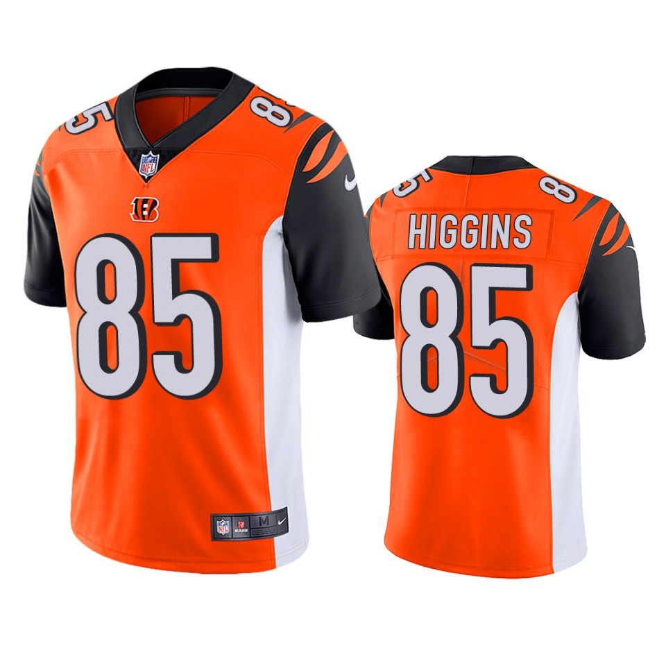 Cincinnati Bengals Tee Higgins Orange 2020 Nfl Draft Vapor Limited Jersey - Cocomos