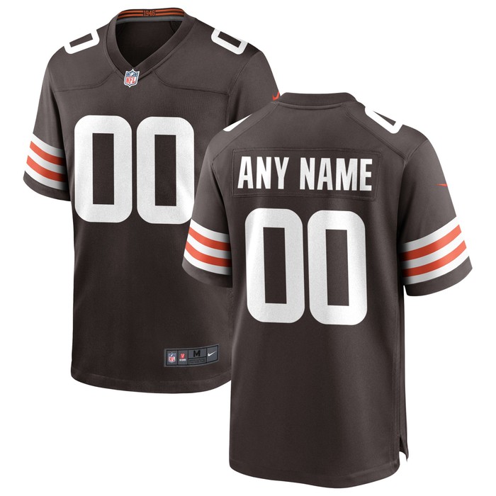 Cleveland Browns Custom Game Jersey - Brown Custom Jerseys Nfl