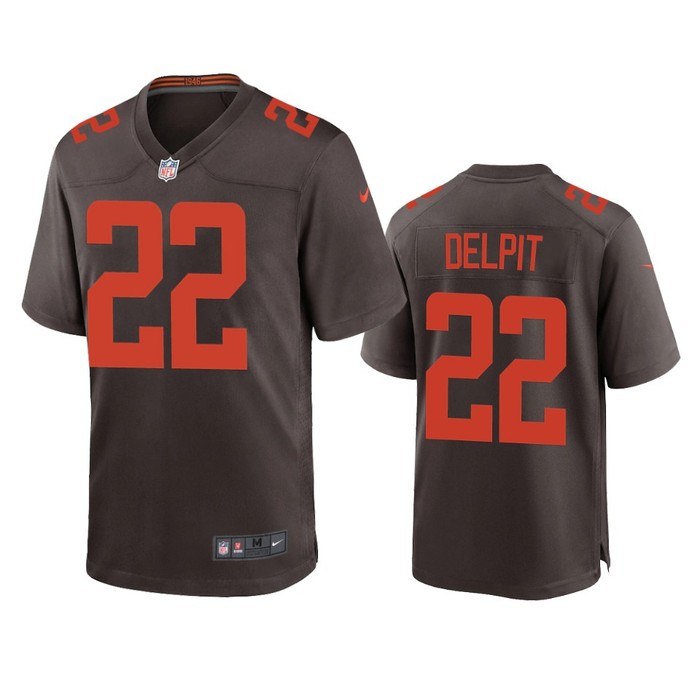 Cleveland Browns Grant Delpit Brown 2020 Nfl Draft Alternate Game Jersey - Cocomos