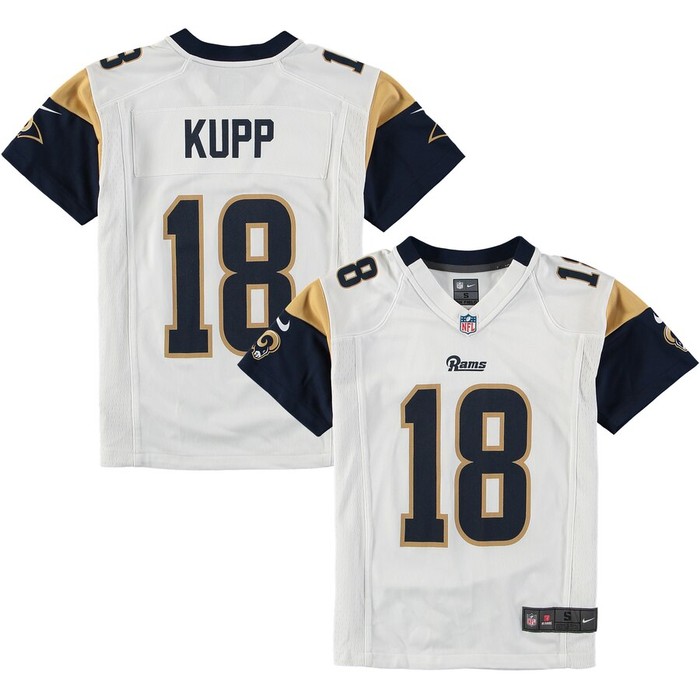 Cooper Kupp Los Angeles Rams Nike Youth Game Jersey - White - Cocomos