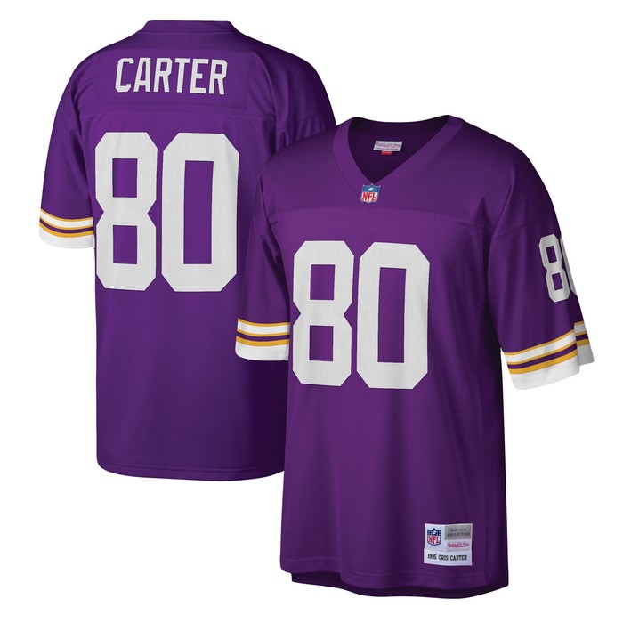 Cris Carter Minnesota Vikings Mitchell & Ness Legacy Replica Jersey - Purple Nfl