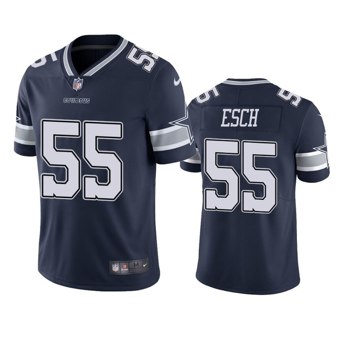 Dallas Cowboys Leighton Vander Esch Navy Vapor Untouchable Limited Jersey