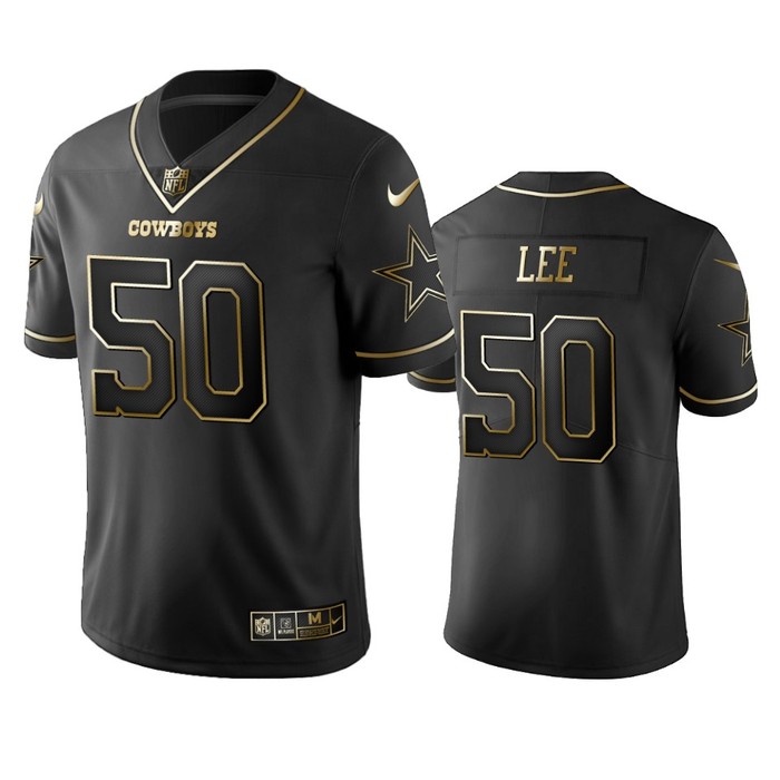 Dallas Cowboys Sean Lee Black Golden Edition 2019 Vapor Untouchable Limited Jersey - Mens - Cocomos