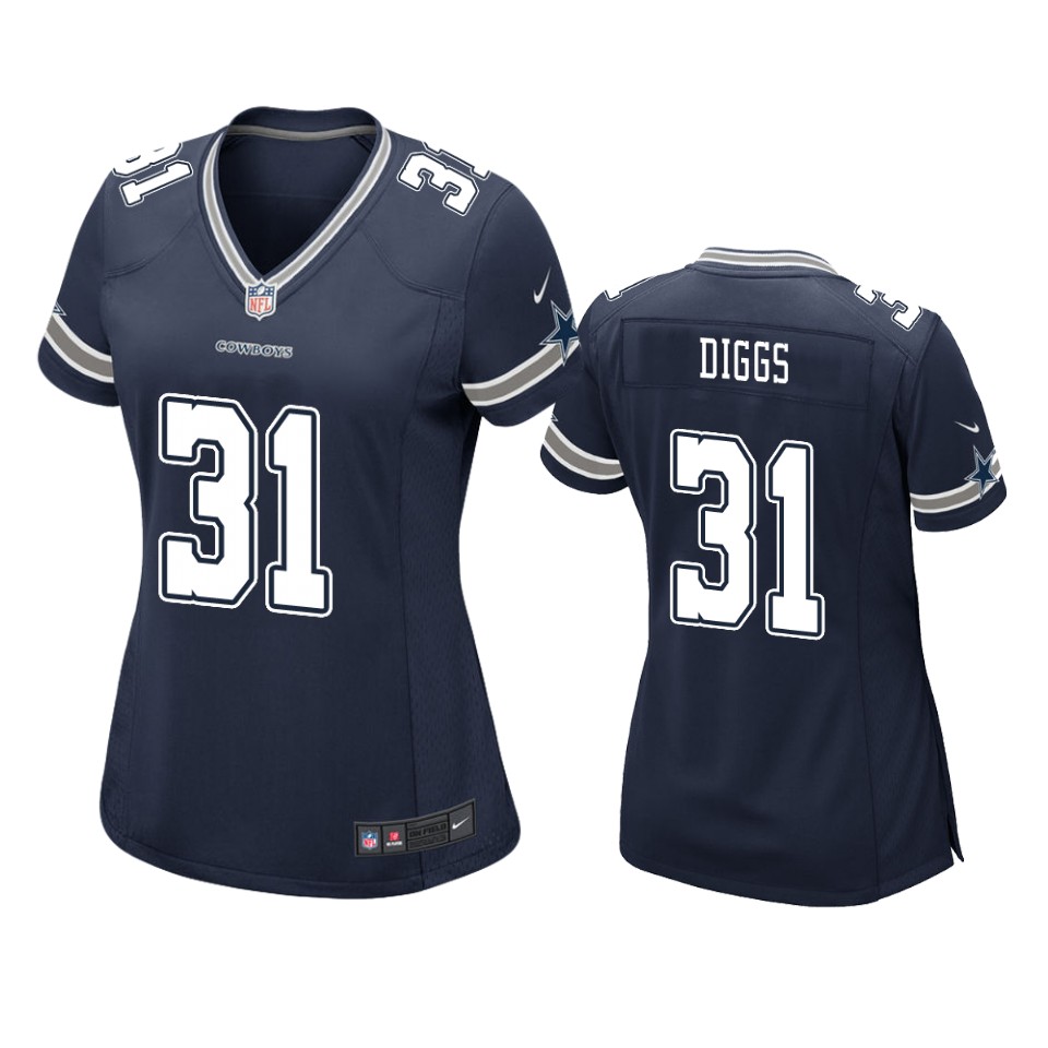 Dallas Cowboys Trevon Diggs Navy 2020 Nfl Draft Game Jersey - Cocomos