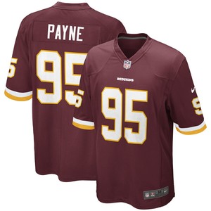 Daron Payne Washington Redskins Nike Game Jersey - Burgundy