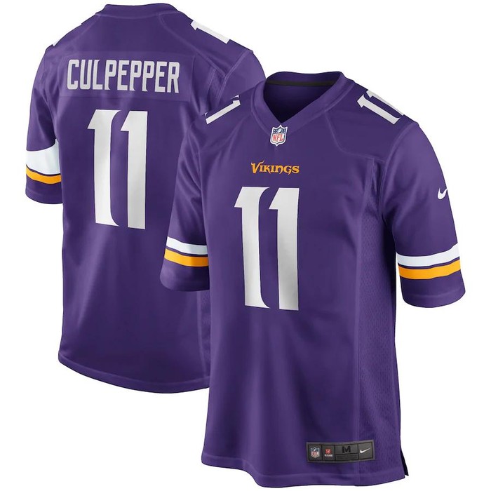 Daunte Culpepper Minnesota Vikings Nike Game Retired Player Jersey - Purple - Cocomos