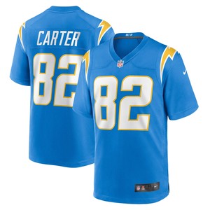 Deandre Carter Los Angeles Chargers Game Jersey - Powder Blue Nfl