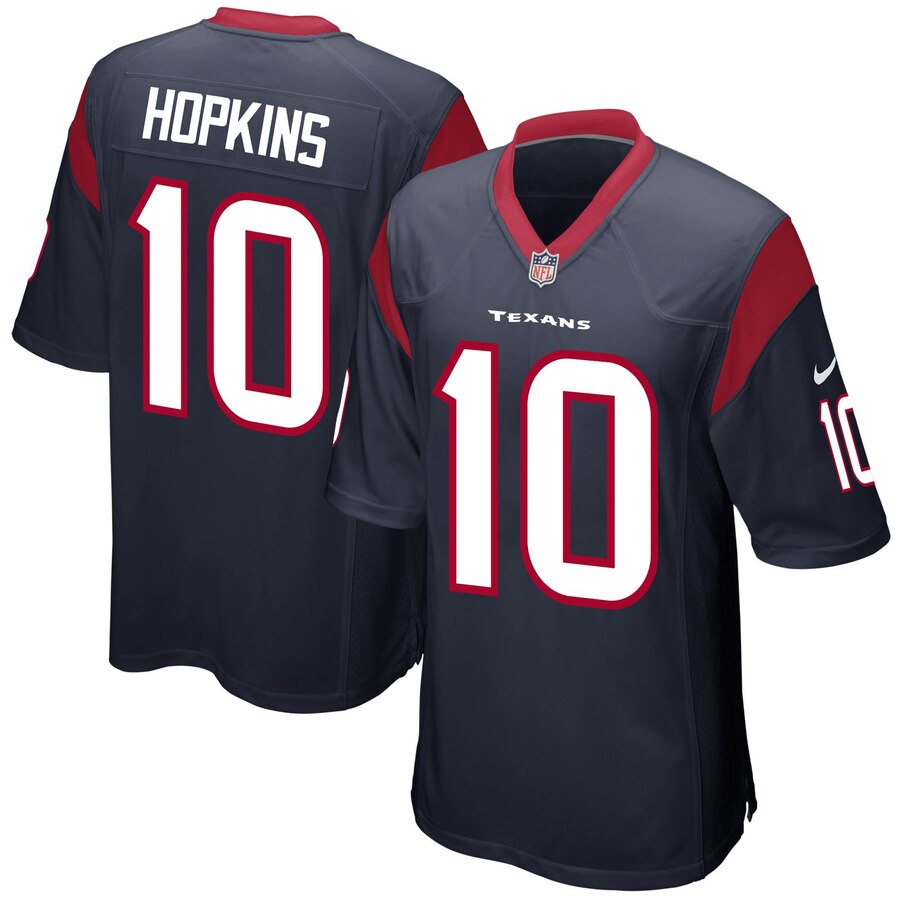 Deandre Hopkins Houston Texans Nike Game Jersey - Navy Blue - Cocomos