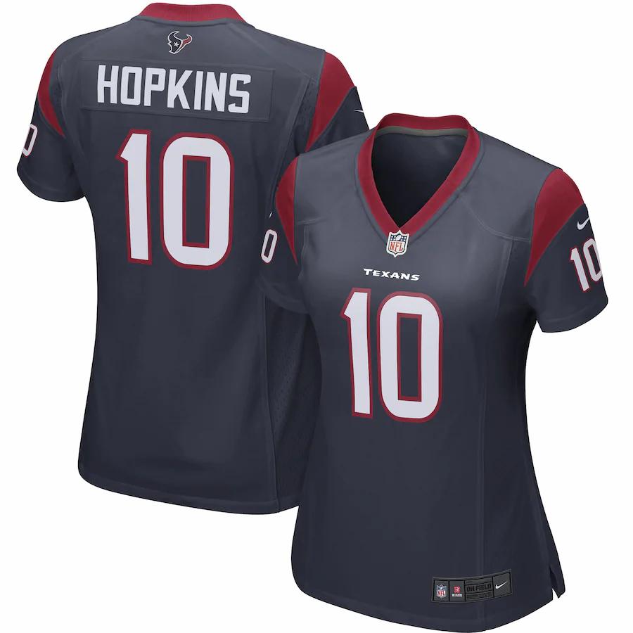 Deandre Hopkins Houston Texans Nike Womens Player Game Jersey - Navy - Cocomos