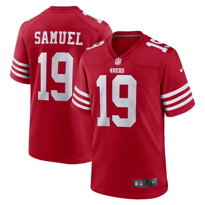 Deebo Samuel San Francisco 49ers Player Game Jersey - Scarlet Nfl