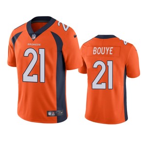 Denver Broncos A.j. Bouye Orange Vapor Untouchable Limited Jersey - Cocomos