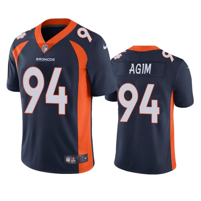 Denver Broncos Mctelvin Agim Navy Vapor Untouchable Limited Jersey