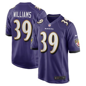 Denzel Williams Baltimore Ravens Player Game Jersey - Purple Nfl