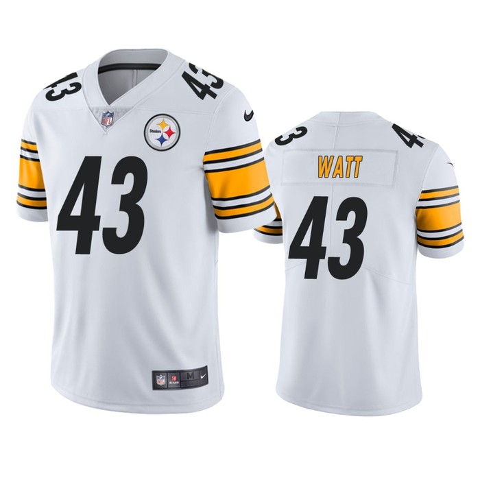 Derek Watt Pittsburgh Steelers White Vapor Limited Jersey - Cocomos