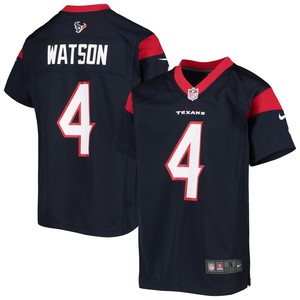 Deshaun Watson Houston Texans Player Game Jersey Navy Nfl