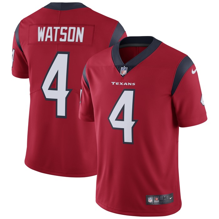 Deshaun Watson Houston Texans Vapor Untouchable Limited Jersey - Red Nfl