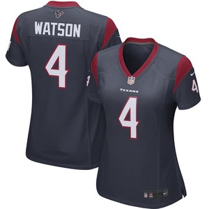 Deshaun Watson Houston Texans Womens Player Game Jersey Navy Nfl