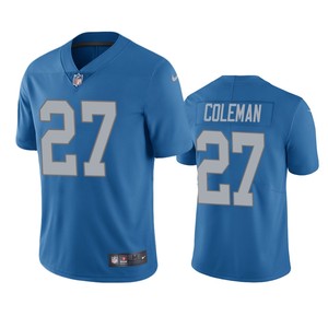 Detroit Lions Justin Coleman Blue Vapor Limited Jersey