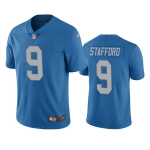 Detroit Lions Matthew Stafford Blue Vapor Limited Jersey