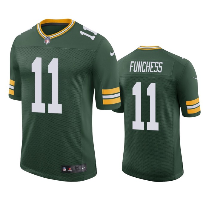 Devin Funchess Green Bay Packers Green Vapor Limited Jersey - Cocomos