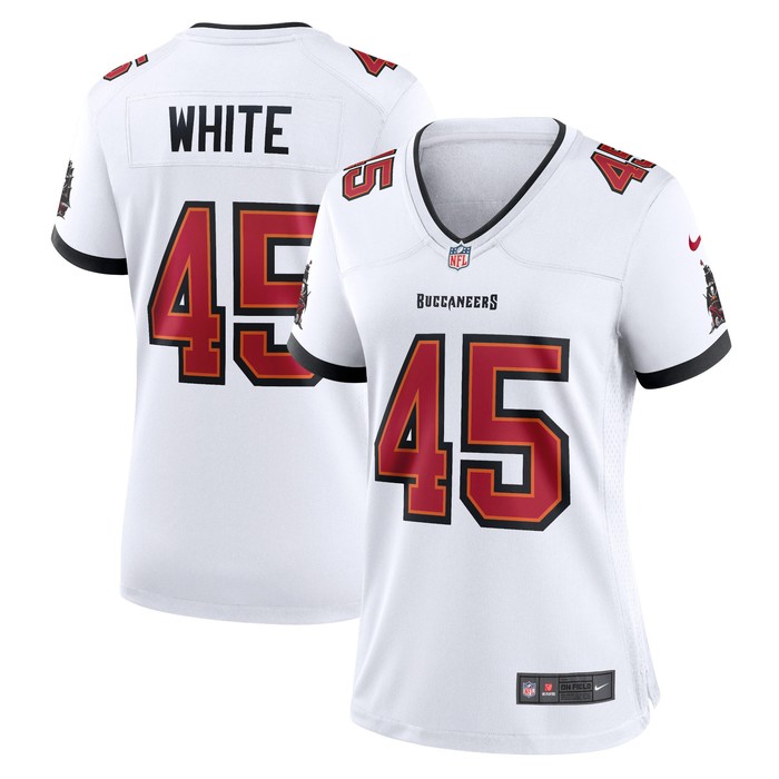 Devin White Tampa Bay Buccaneers Womens Game Jersey - White Nfl - Cocomos