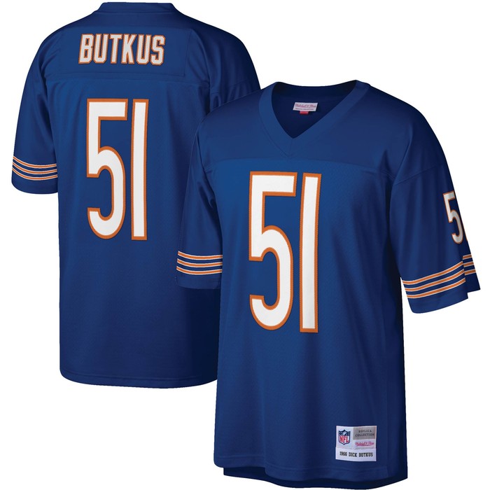 Dick Butkus Chicago Bears Mitchell & Ness Legacy Replica Jersey - Navy Nfl - Cocomos