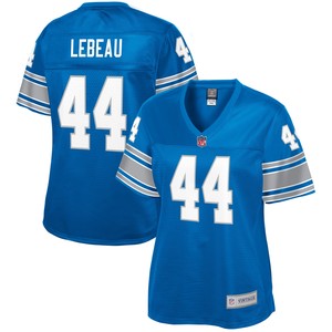 Dick Lebeau Detroit Lions Nfl Pro Line Womens Retired Player Replica Jersey - Royal Nfl - Cocomos