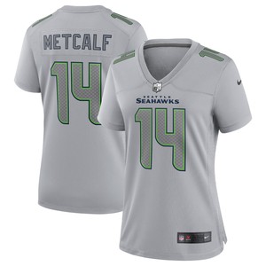 Dk Metcalf Seattle Seahawks Womens Atmosphere Fashion Game Jersey - Gray Nfl - Cocomos