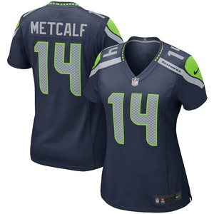 Dk Metcalf Seattle Seahawks Womens Game Player Jersey College Navy Nfl