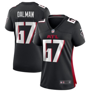 Drew Dalman Atlanta Falcons Womens Game Jersey - Black Nfl - Cocomos