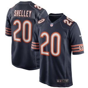 Duke Shelley Chicago Bears Game Player Jersey - Navy Nfl