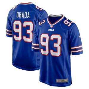 Efe Obada Buffalo Bills Game Player Jersey - Royal Nfl