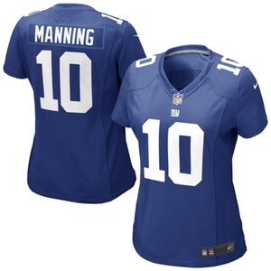 Eli Manning New York Giants Nike Girls Youth Game Jersey - Royal Blue - Cocomos