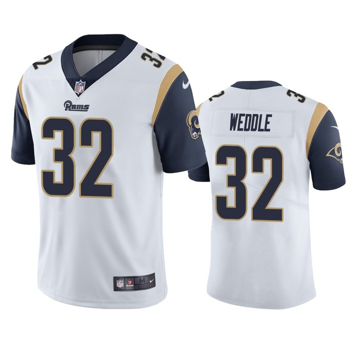 Eric Weddle Los Angeles Rams White Vapor Limited Jersey