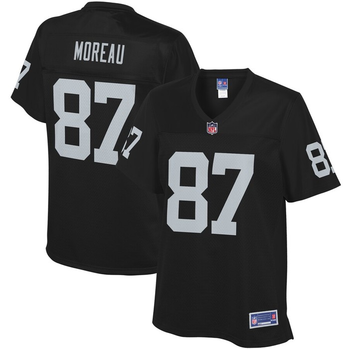 Foster Moreau Las Vegas Raiders Nfl Pro Line Womens Player Jersey - Black - Cocomos