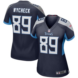 Frank Wycheck Tennessee Titans Womens Game Retired Player Jersey - Navy Nfl - Cocomos